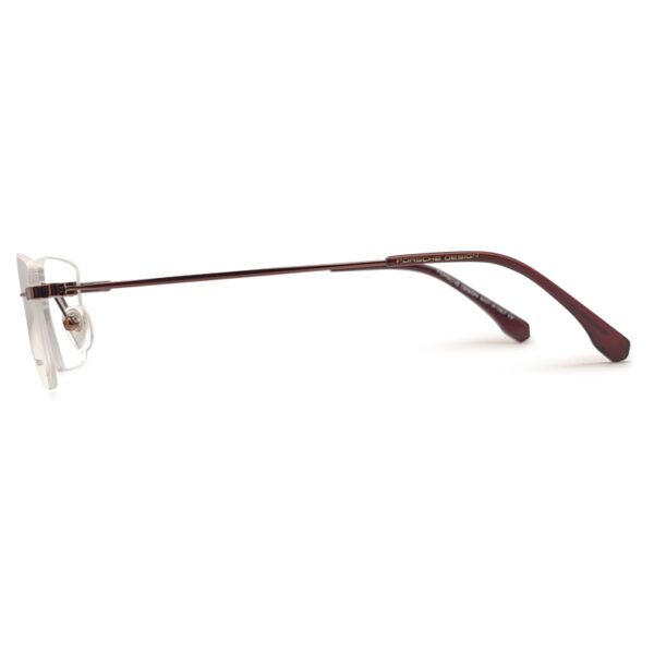 Brown Colour Rimless Eyeglass Frame