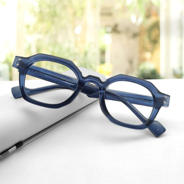 Blue Colour Men & Women Eyeglass Frame