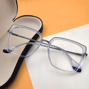 Transparent Women Eyeglass Frame