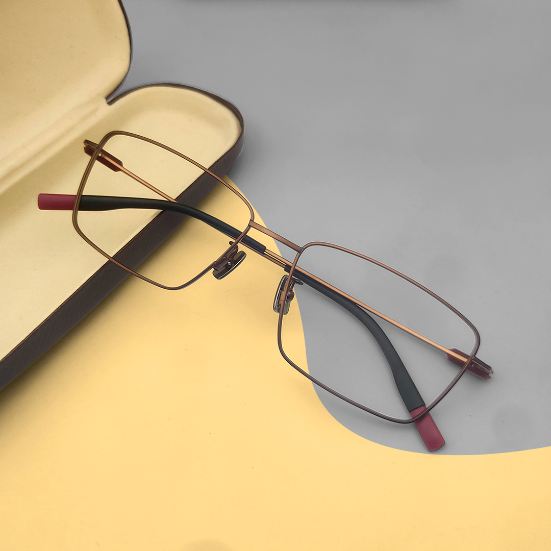 New Modern Rectangle Frame eyeglasses