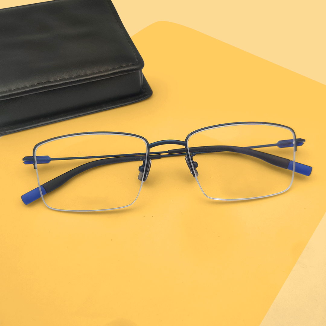 Modern Rectangle Frame Eyeglasses