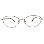 New Oval Shape Purple Color Ladies Eyglasses