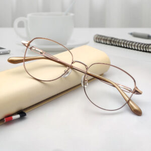 New Ladies Semi Round Eyeglasses