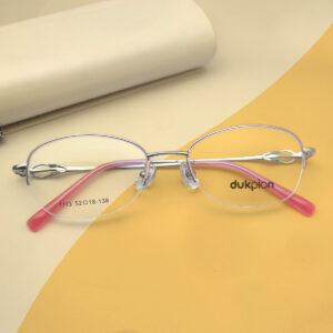 Ladies eyeglasses, eyeglasses, cateye shape, women's eyeglasses ,eyewear, half rim eyeglasses,