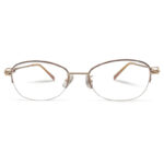New Brown Half Rim Women’s Eyeglasses