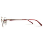 New Red Half Rim Women’s Eyeglasses