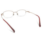 New Red Half Rim Women’s Eyeglasses
