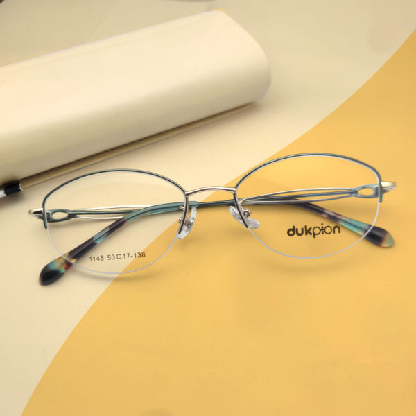 New Oval Shape Halfrim Ladies Eyglasses