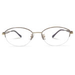New Brown Half Rim Women’s Eyeglasses