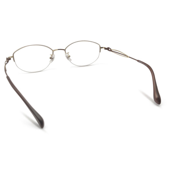 New Brown Half Rim Women’s Eyeglasses