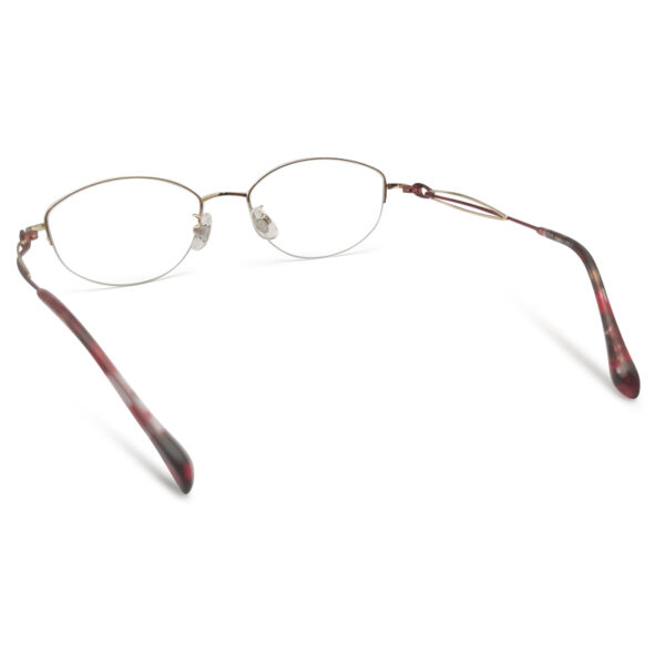 New Red Half Rim Women's Eyeglasses