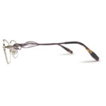 New Purple Half Rim Women’s Eyeglasses