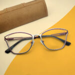 Cat Eye Mixed Color Women’s Eyeglasses