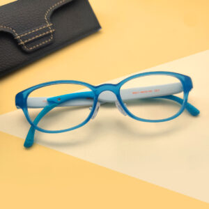 Fashionable Kids Oval Frames Eyeglasses