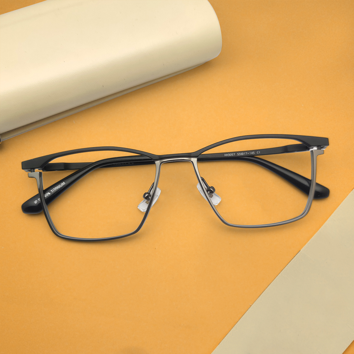 Modern Rectangle Frame Eyeglasses