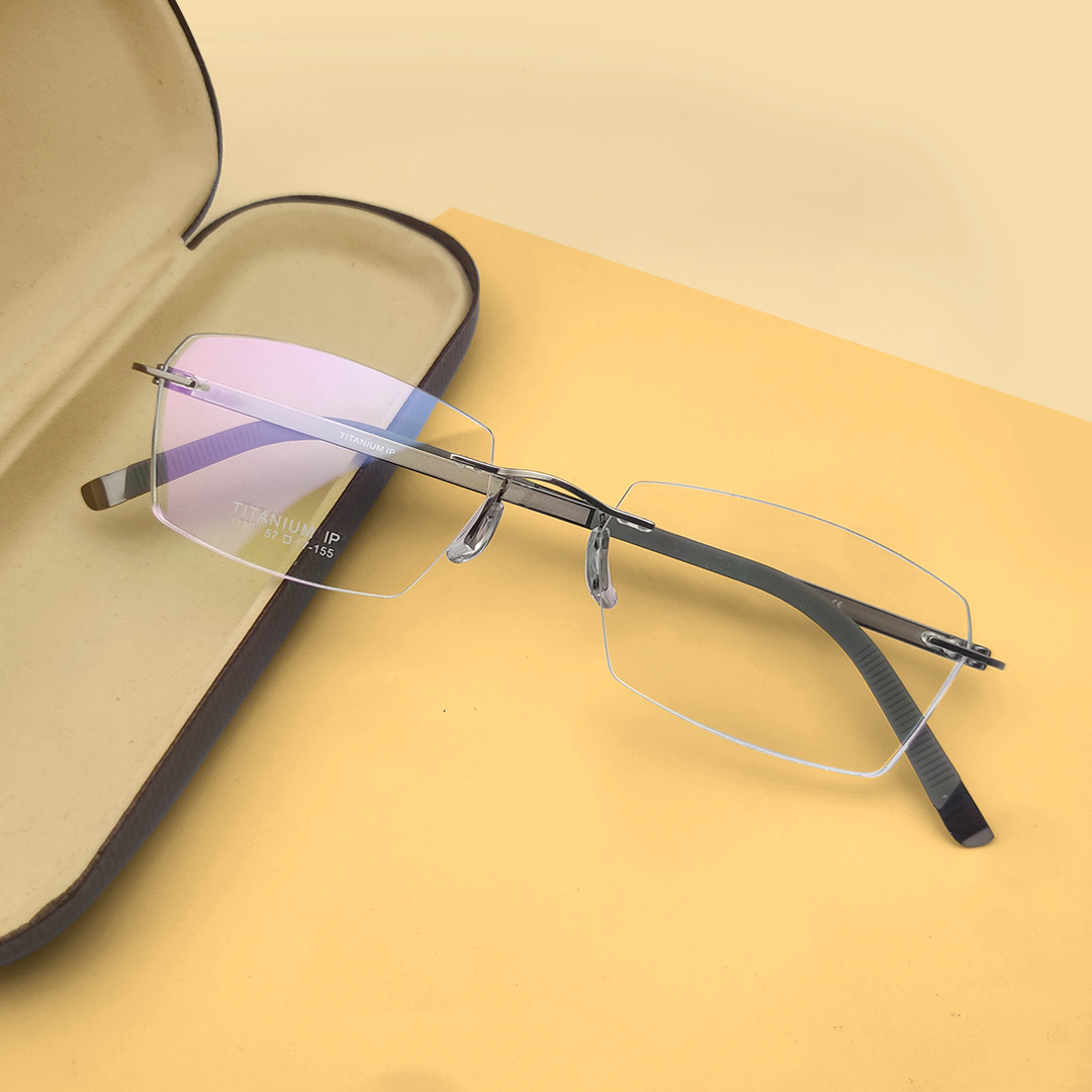 New Ultra-Light Frames Rimless Eyeglasses