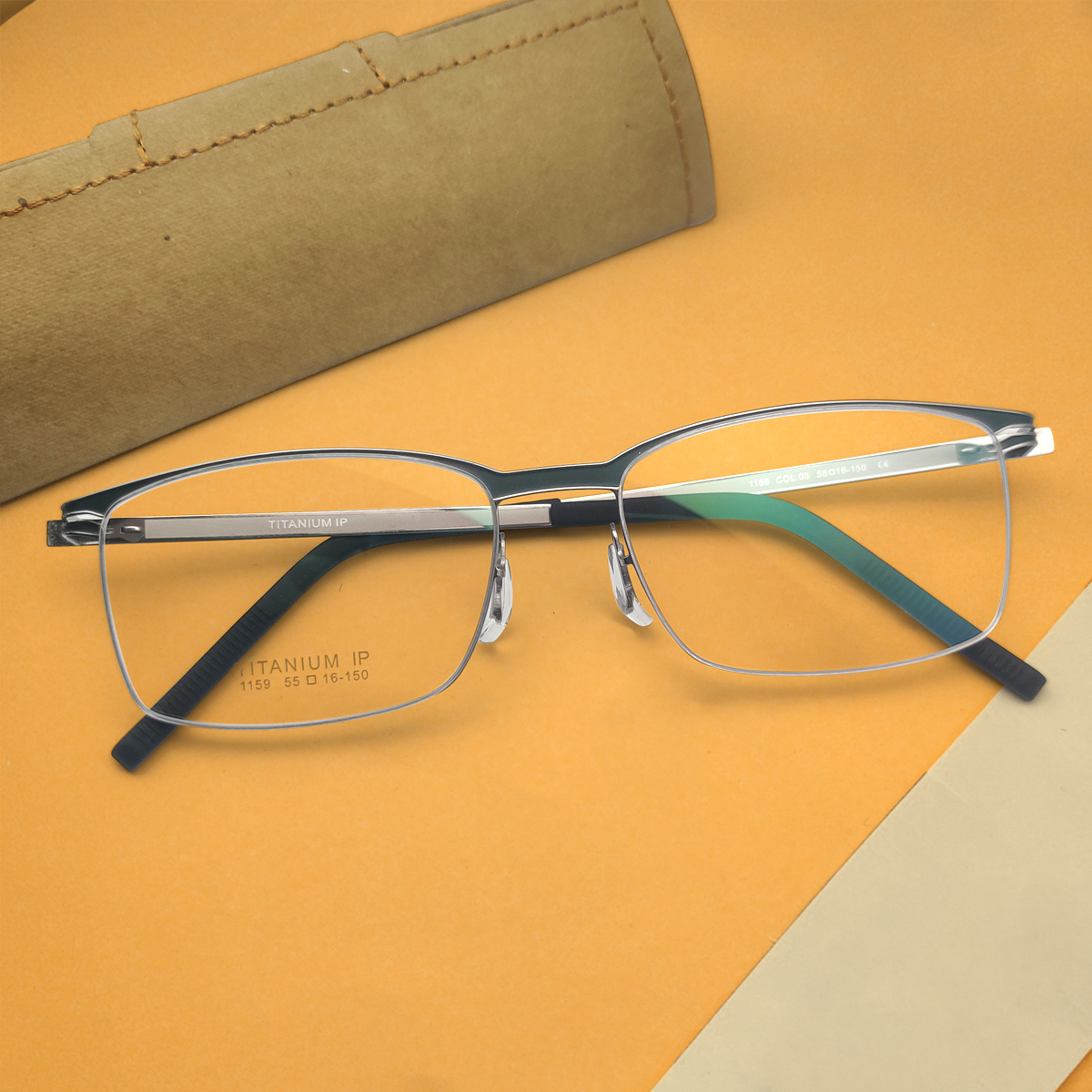 Stylish Rectangle Shape Eyeglasses