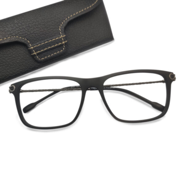 New Stylish Fiber Metal Mix Eyeglass Frame
