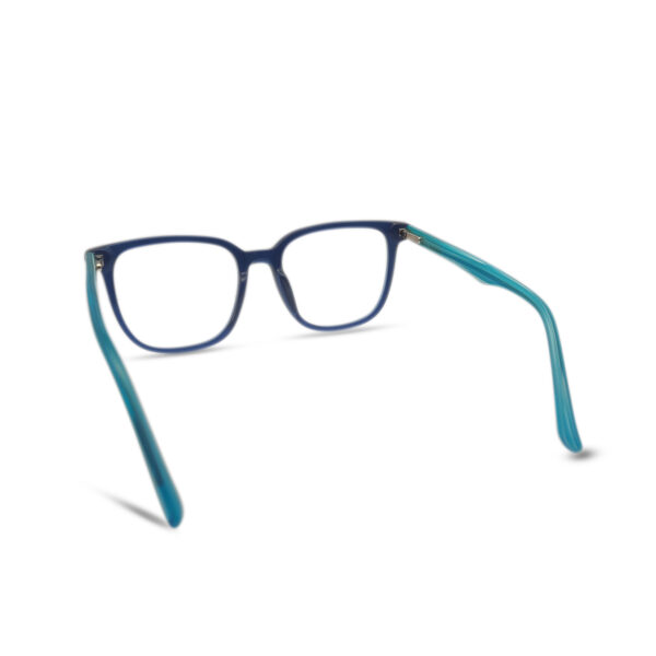 New Stylish Blue Oval Eyeglasses