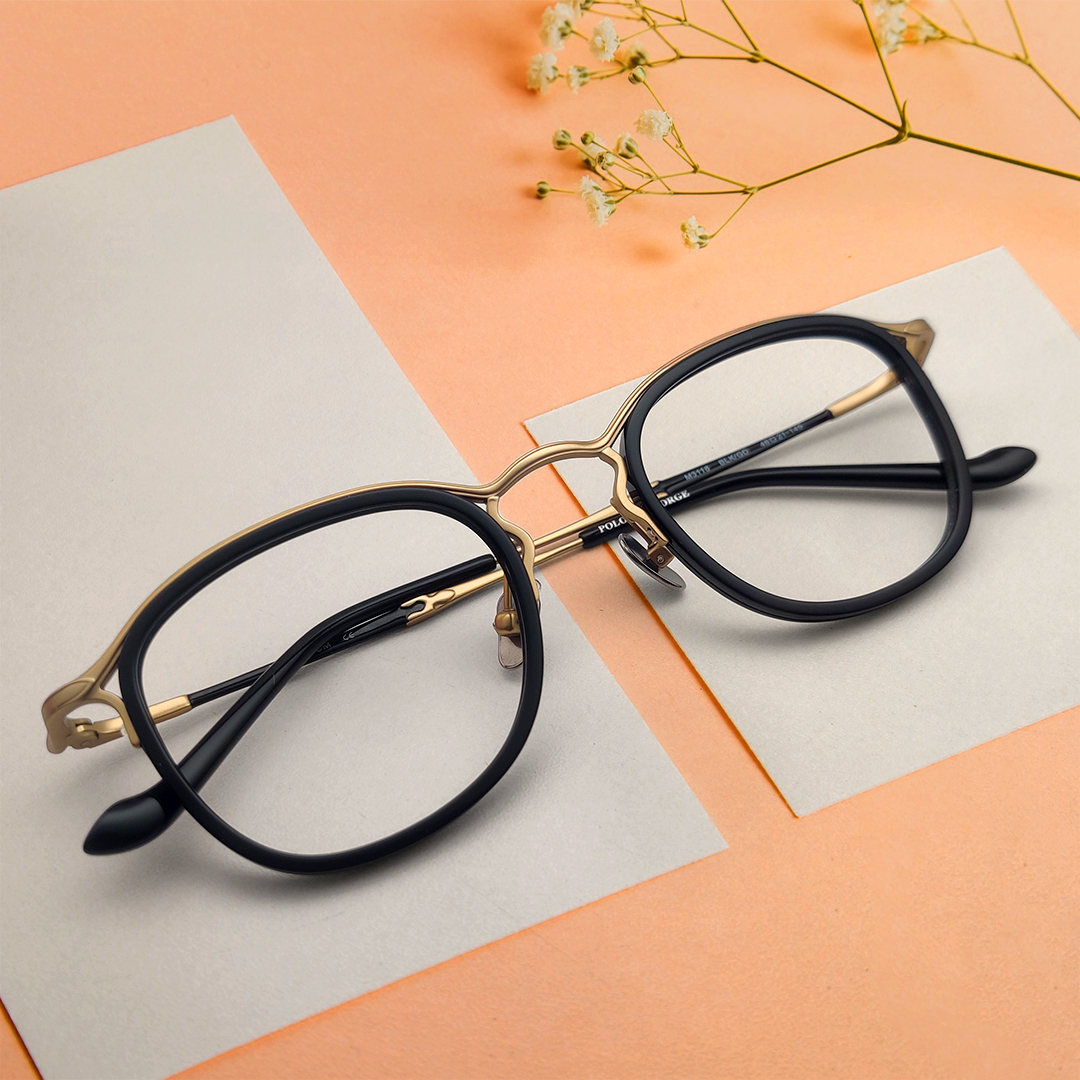 Modern &amp; Minimal Premium Semi Round Eyeglasses