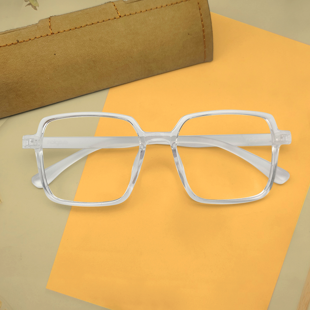 Water Transparen Square Eyeglasses Frame