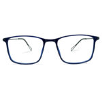 New Blue Color Square Eyeglass