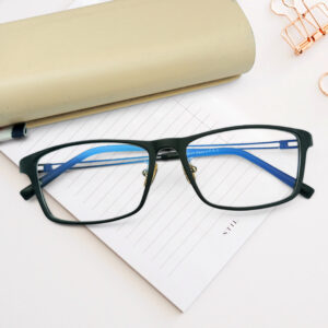 Rectangle Shape Black Eyeglass Frame