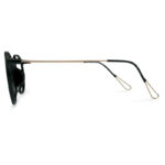 New Black Semi Round Eyeglasses