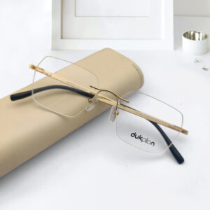 New Trendy Rimless Eyeglass