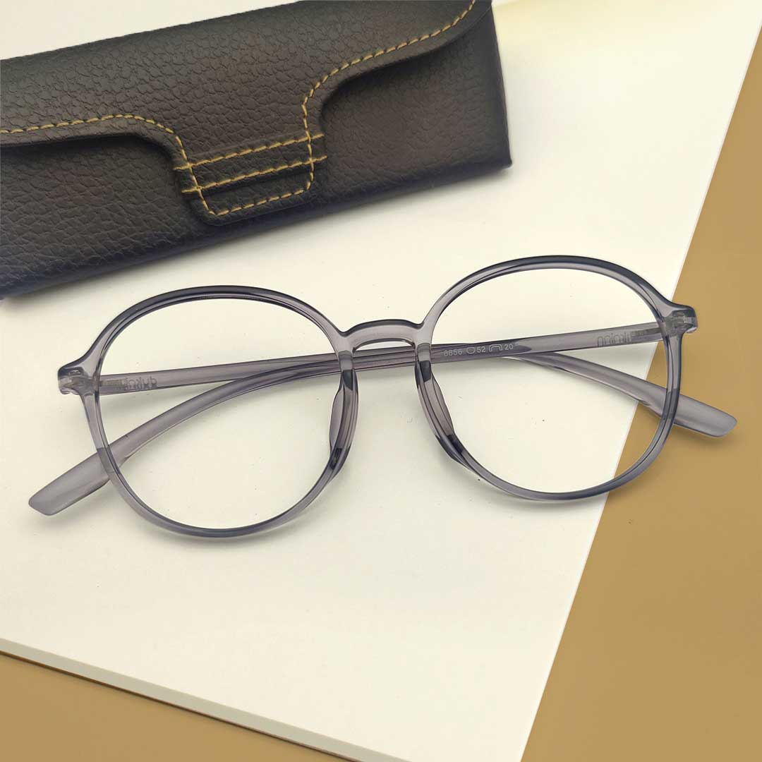 New Transparent Round Eyeglasses
