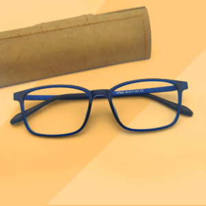 New Blue Rectangle Shape Eyeglass