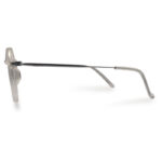 New White Transparent Round Shape Eyeglass