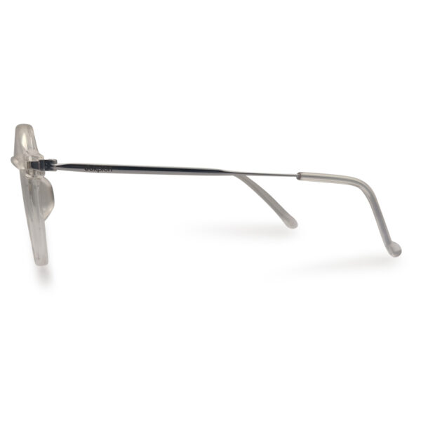 New White Transparent Round Shape Eyeglass
