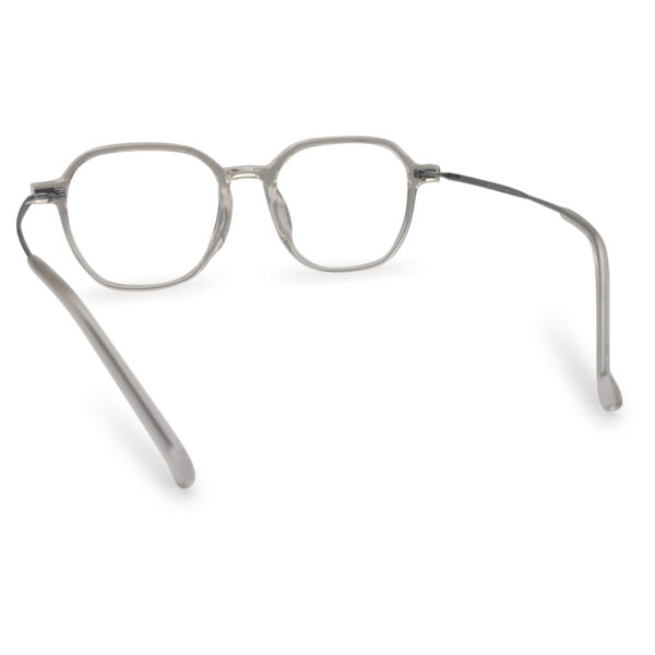New White Transparent Round Shape Eyeglass