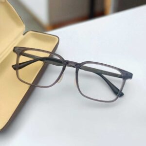 New Gray Transparent Eyeglass Frame