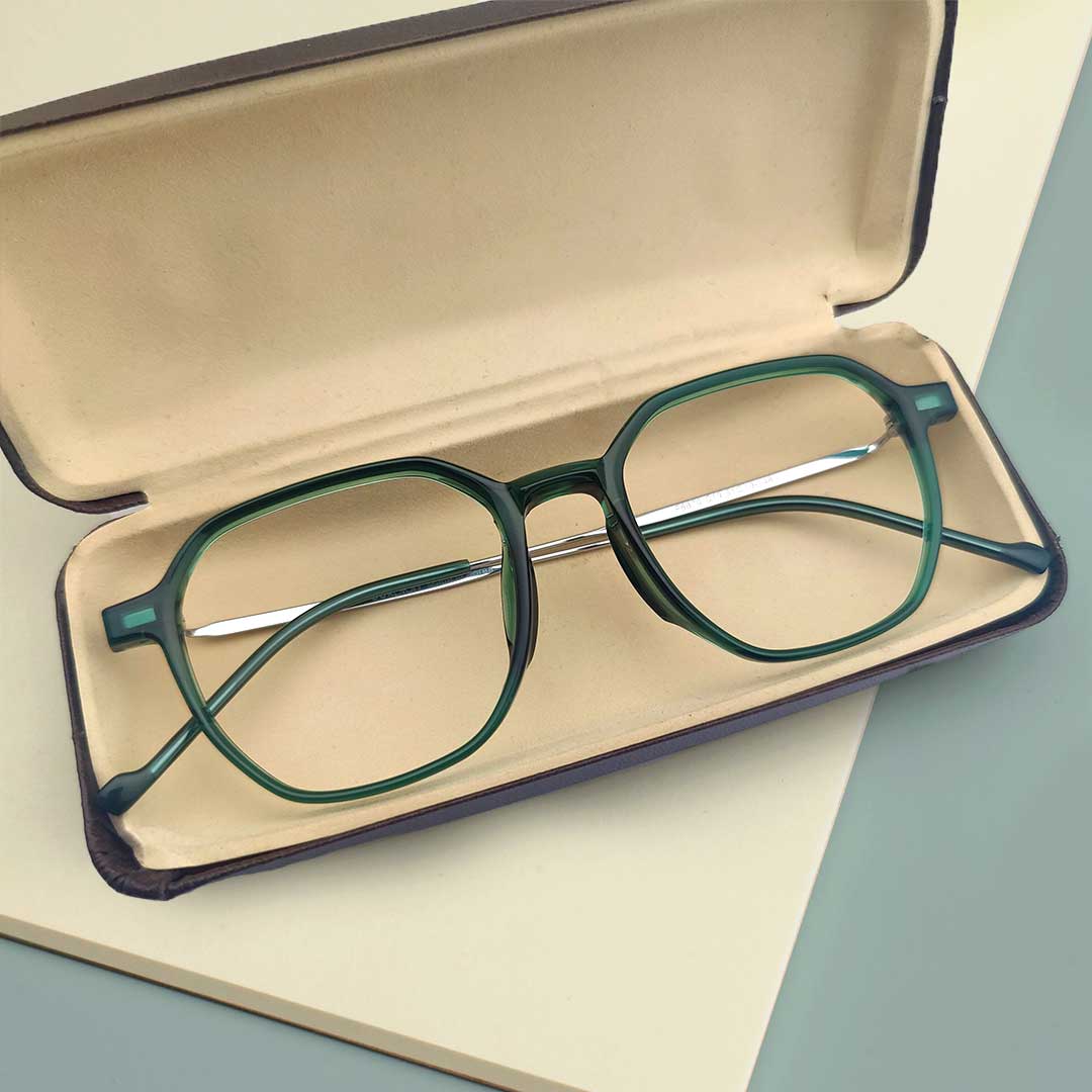New Green Color Flexible Eyeglass