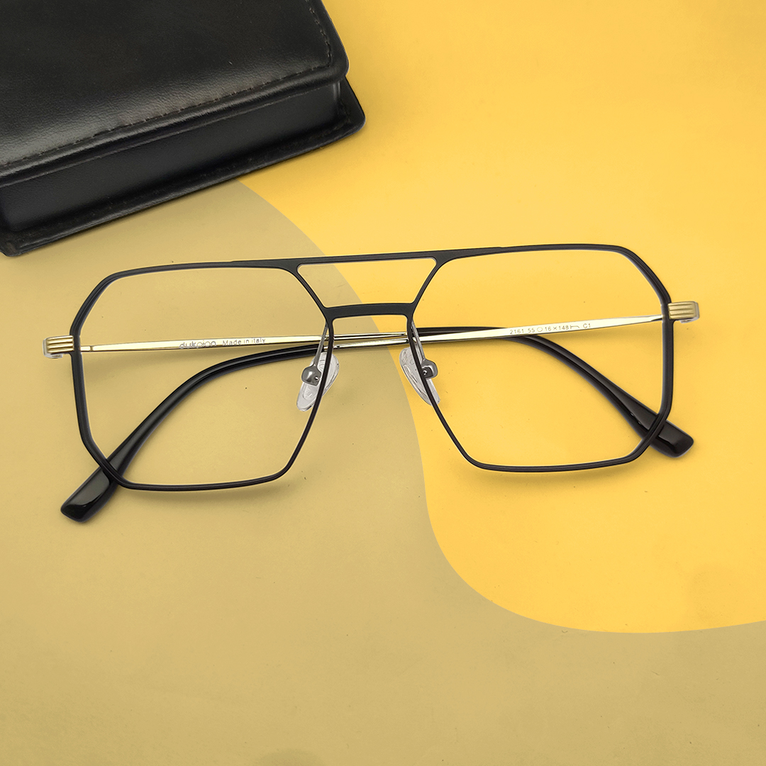 Premium Metal Aviator Eyeglasses for Style &amp; Comfort