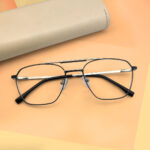 Premium Metal Aviator Eyeglasses