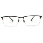 Stylish Titanium Rectangle Frame eyeglasses