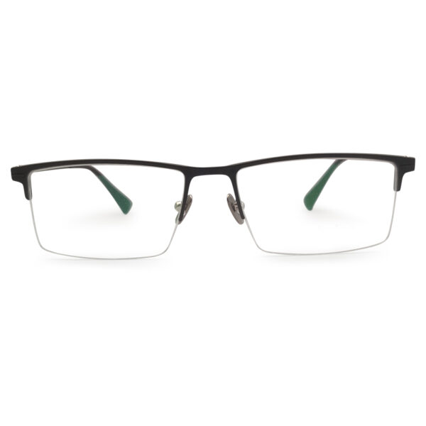 Stylish Titanium Rectangle Frame eyeglasses