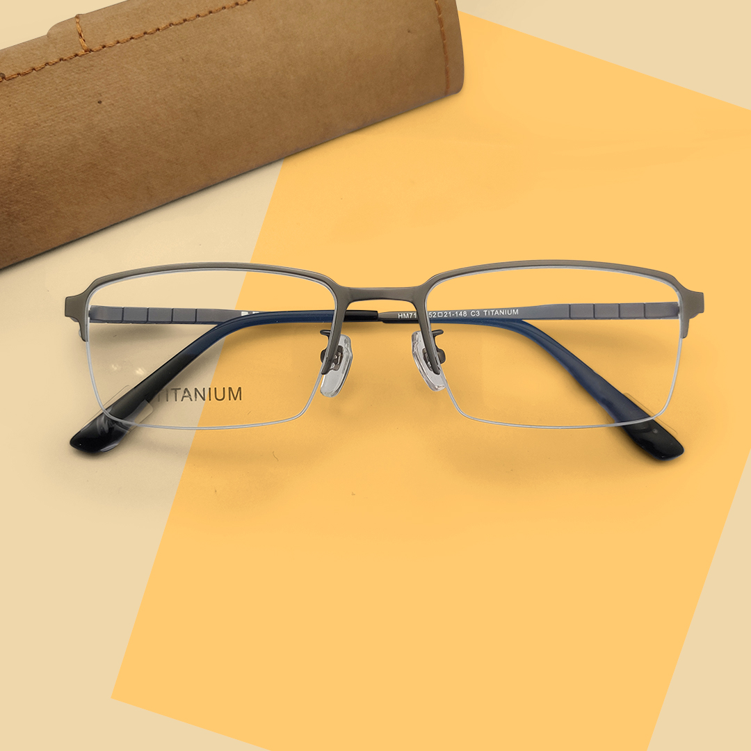 New Stylish Rectangle Frame Eyeglasses