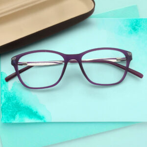 Cat Eye Purple Color Women's Eyeglasses