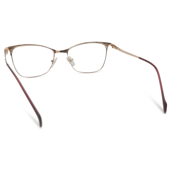 Red Color Cat Eye Ladies Eyeglasses
