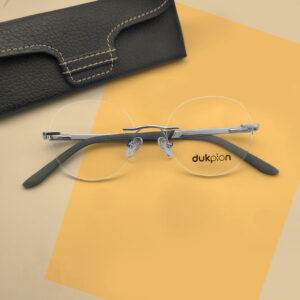 Round Shape Unique Rimless Eyeglasses