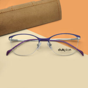 New Hlaf Rim Ladies Eyglasses
