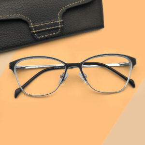 Cat Eye Women's Metal Eyeglasses