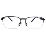 Semi Round Shape Half Rim Eyeglasses