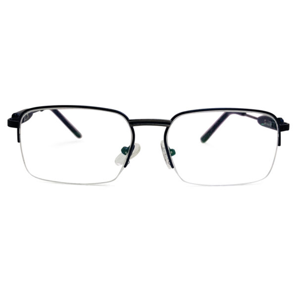 Semi Round Shape Half Rim Eyeglasses