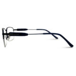 Semi Round Shape Half Rim Eyeglasses