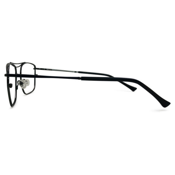 Double Bridge Metal Eyeglasses